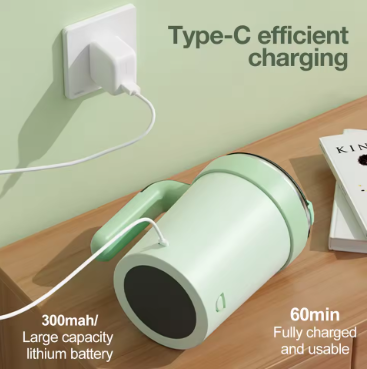 380ML Rechargeable Self-Stirring Mug – Magnetic Automatic Mixer for Coffee, Tea, Milk & More